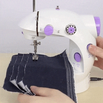 MINI MÁQUINA DE COSER PORTATIL