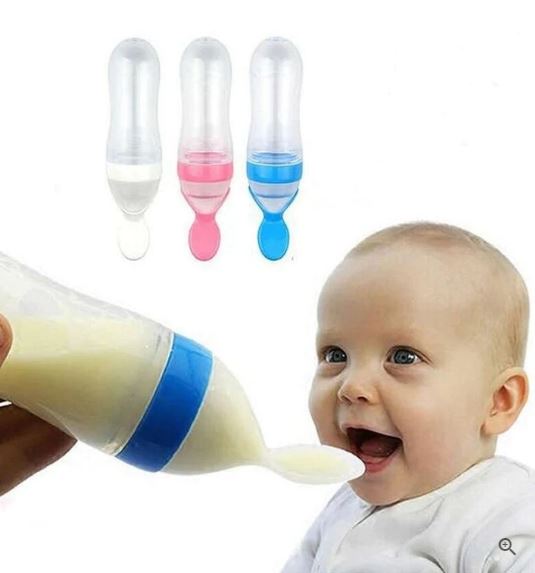 PRACTI BIBERÓN CUCHARA PARA BEBÉ 👶