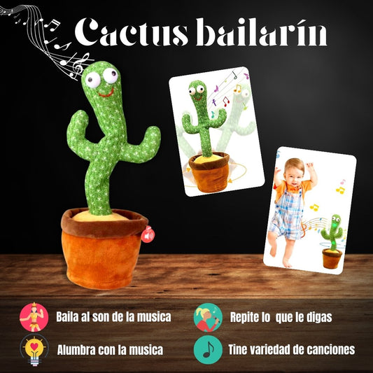 CACTUS BAILARIN RECARGABLE